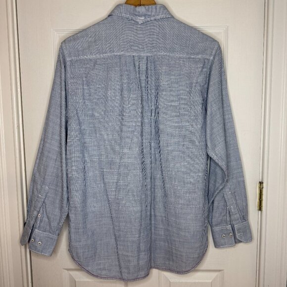 Tommy Bahama Jeans Island Crafted Long Sleeve Button Down Shirt Size Medium - Picture 5 of 8